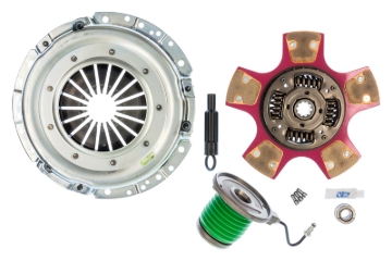 Picture of Exedy 2005-2010 Ford Mustang V8 Stage 2 Cerametallic Clutch Paddle Style Disc w/Hydraulic SC