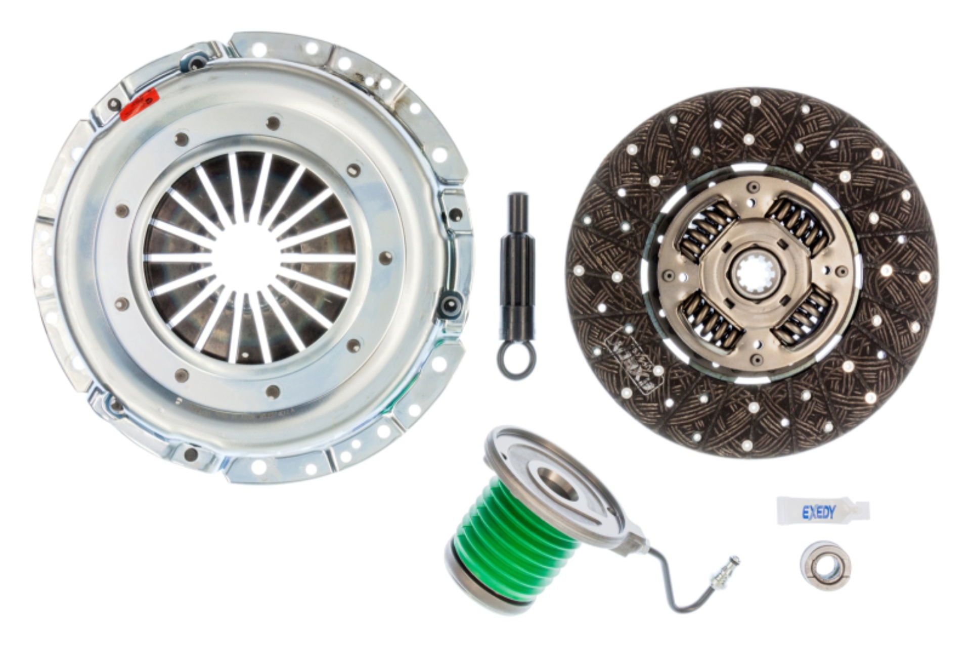 Picture of Exedy 2005-2010 Ford Mustang V8 Stage 1 Organic Clutch Includes Hydraulic CSC Slave Cylinder