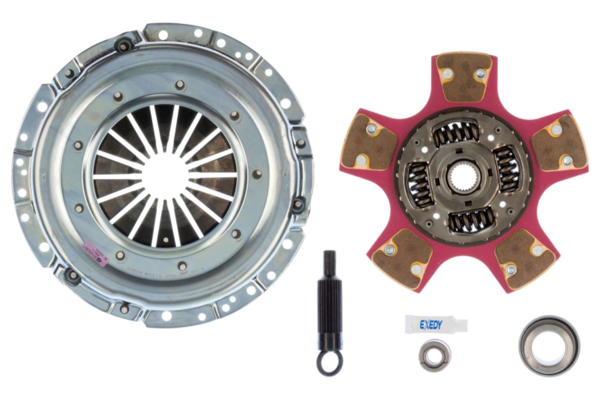 Picture of Exedy 1996-2004 Ford Mustang V8 Stage 2 Cerametallic Clutch Paddle Style Disc