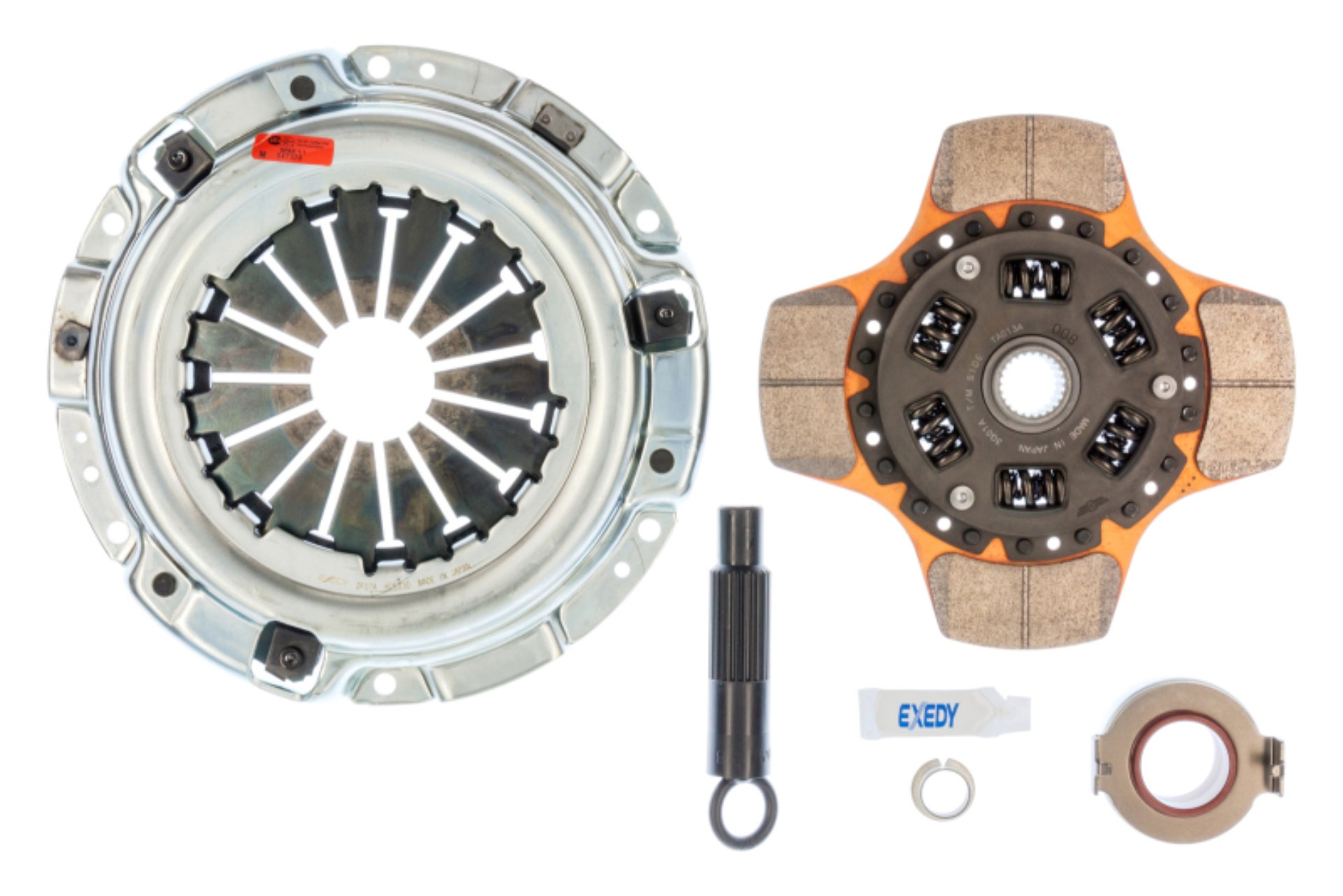 Picture of Exedy 1997-1999 Acura Cl L4 Stage 2 Cerametallic Clutch 4 Puck Disc