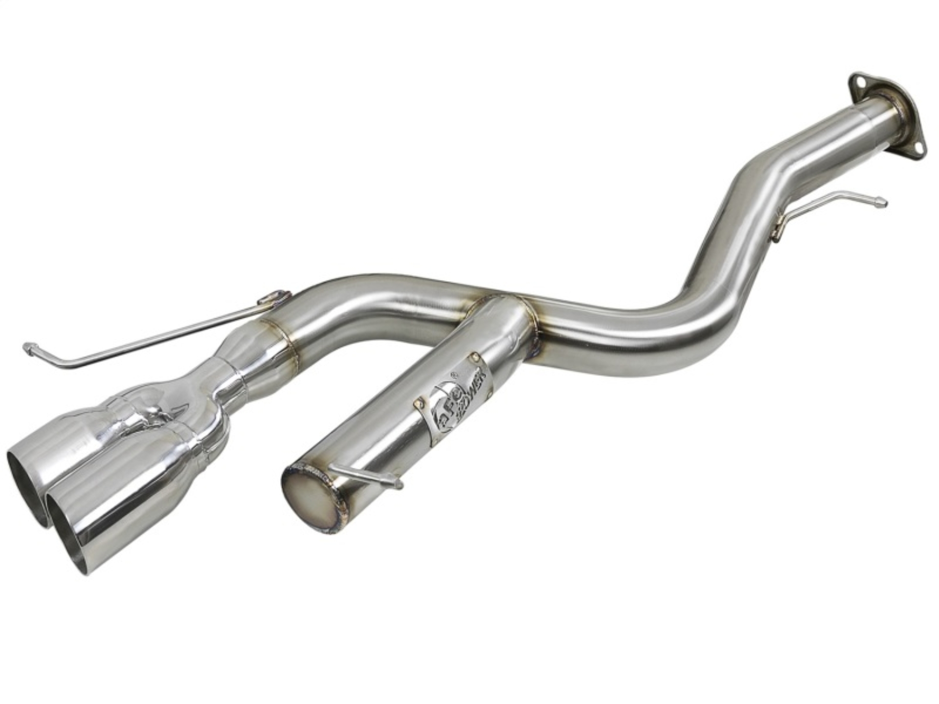 Picture of aFe MACHForce XP 08-13 BMW 135i L6-2.0L N54/N55 3in. 304 SS Axle-Back Exhaust w/Polished Tips