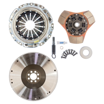 Picture of Exedy 2003-2007 Infiniti G35 V6 Stage 2 Cerametallic Clutch Thick Disc Includes NF04 Flywheel