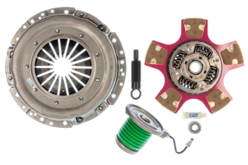 Picture of Exedy 2005-2010 Ford Mustang V8 Stage 2 Cerametallic Clutch Paddle Style Disc w/Hydraulic SC