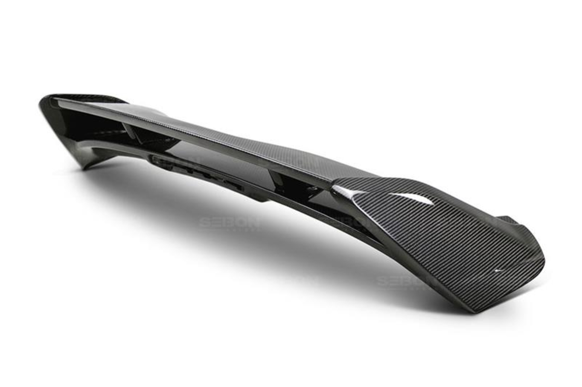 Picture of Seibon 2015-2017 Ford Focus ST/RS Hatchback Carbon Fiber Rear Spoiler (3rd Brake Light Not Included)