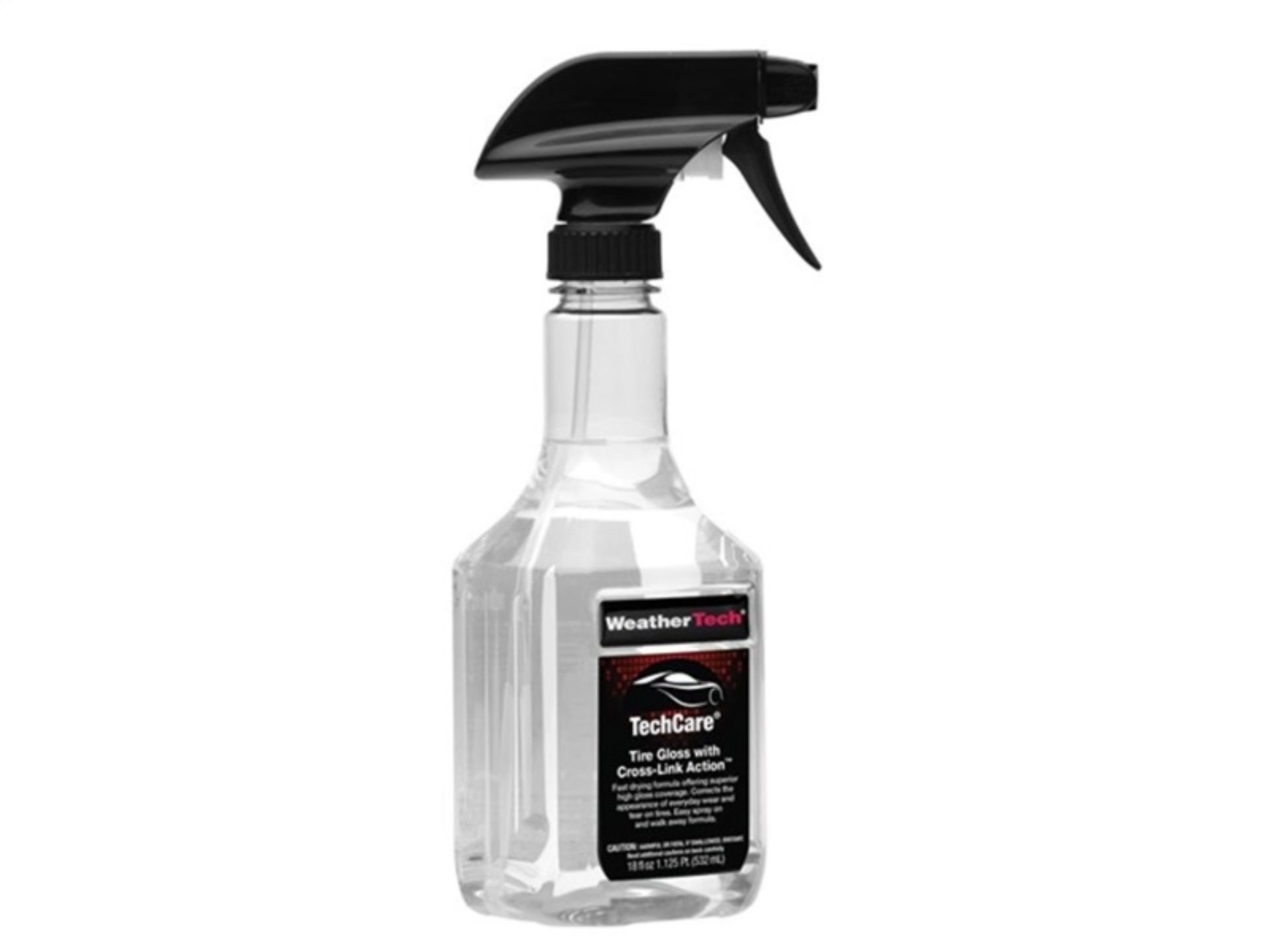 Picture of WeatherTech TechCare Tire Gloss with Cross-Link Action Kit 15oz Bottle With 24oz Refill