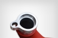Picture of Injen 15-16 BMW M3(F80)/M4 (F82/83) 3.0L L6 Twin Turbo 2PC Aluminum Int. Charge Pipe - Wrinkle Red