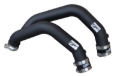 Picture of Injen 15-16 BMW M3(F80)/M4 (F82/83) 3.0L L6 Twin Turbo 2PC Aluminum Int. Charge Pipe - Wrinkle Black