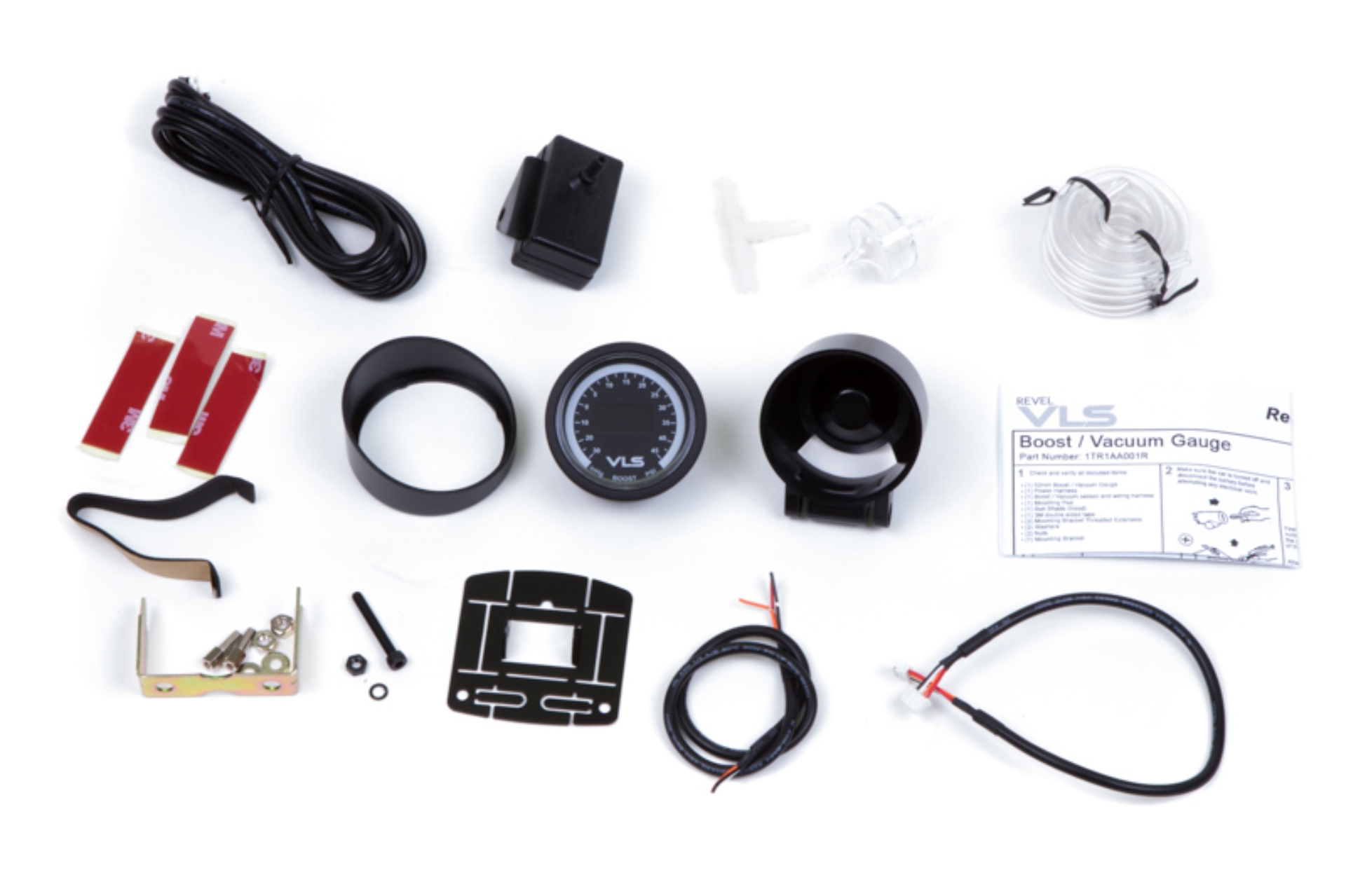 Picture of Revel VLS 52mm 30inHg-45PSI Digital OLED Boost Gauge