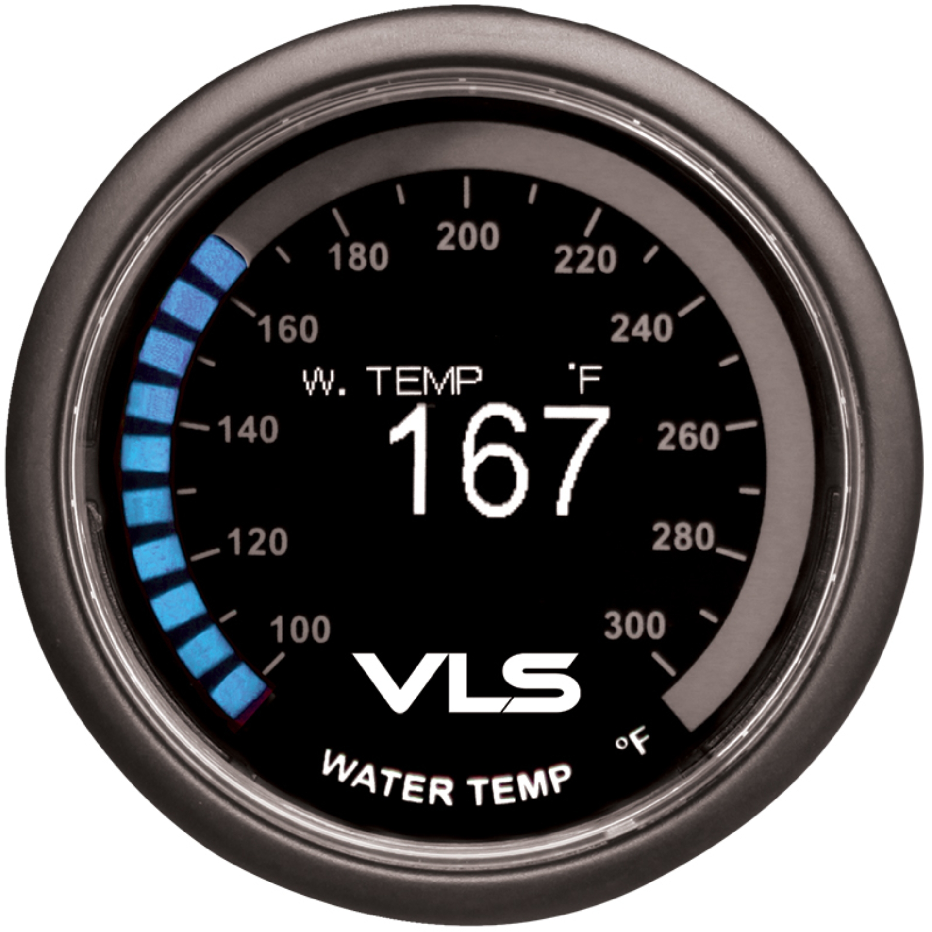 Picture of Revel VLS 52mm 100-300 Deg F Digital OLED Water Temperature Gauge