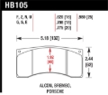 Picture of Hawk Brembo/Alcon DTC-60 Race Brake Pad Sets