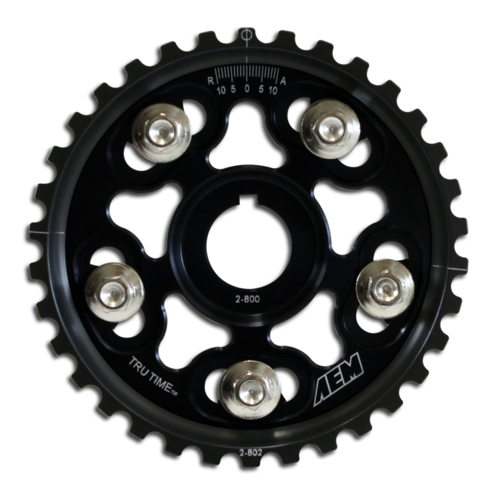Picture of AEM 90-91 Acura Interga RS LS GS & GSR/ 99-00 Honda Civic Si Black Tru-Time Cam Gear