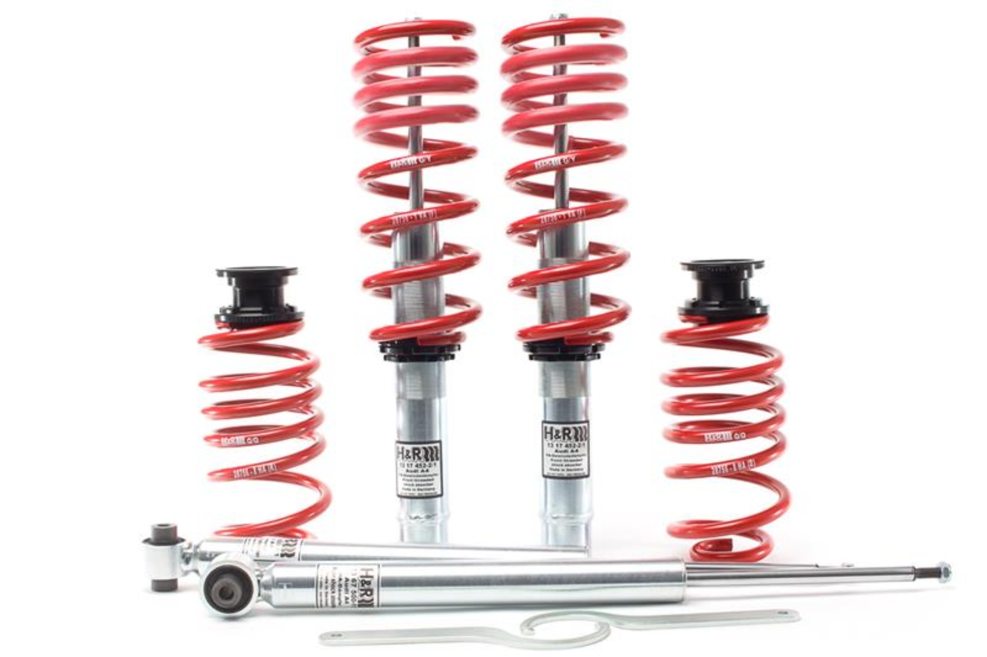 Picture of H&R 17-21 Audi A4 Premium/Premium Plus/Prestige (2WD) B9 Street Perf. Coil Over Kit (w/o MRC)