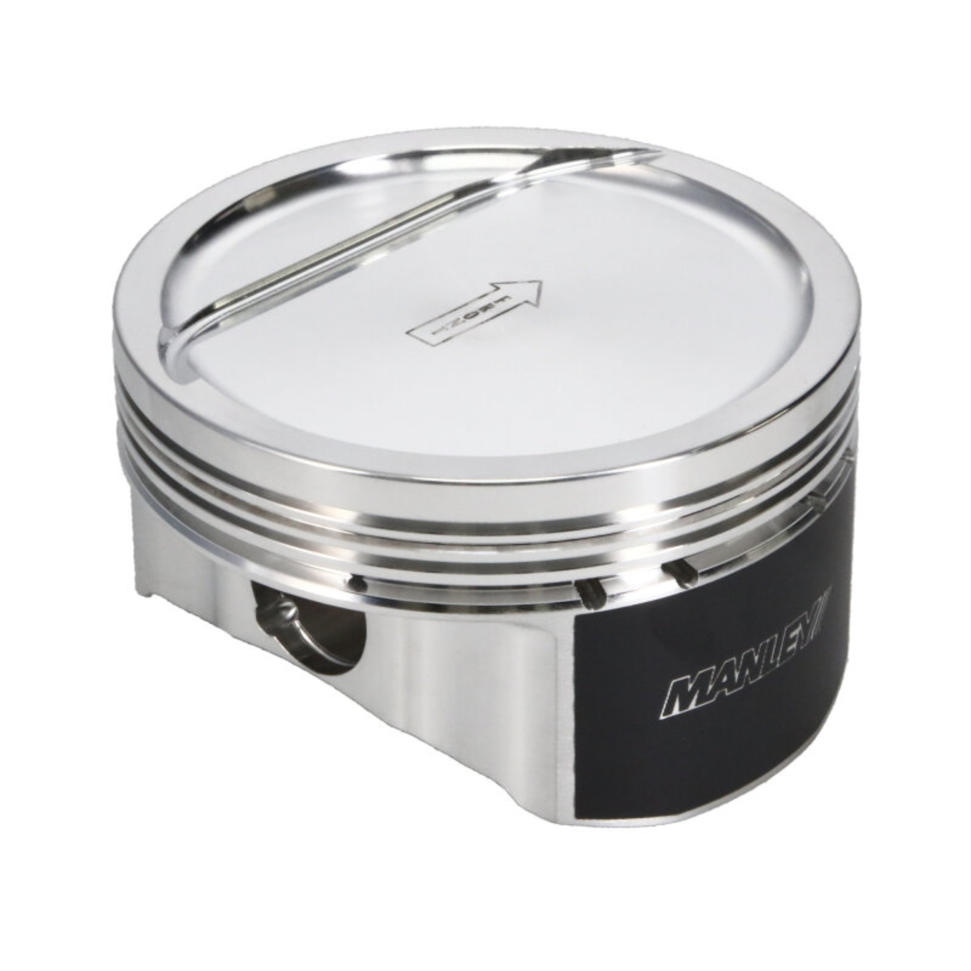 Picture of Manley Chevrolet LS Piston Set - 4.065 in. Bore 1.304 in. CH, -18.00 CC