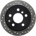 Picture of Sport Drilled & Slotted Brake Rotor; Rear Left
