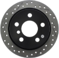 Picture of Sport Drilled & Slotted Brake Rotor; Rear Right
