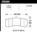 Picture of Hawk AP Racing / Stoptech / Alcon DTC-60 Race Brake Pads