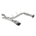 Picture of Kooks 17-19 Ford F150 Raptor EcoBoost 3.5L V6 3in Stainless GREEN Catted Turbo Down Pipes