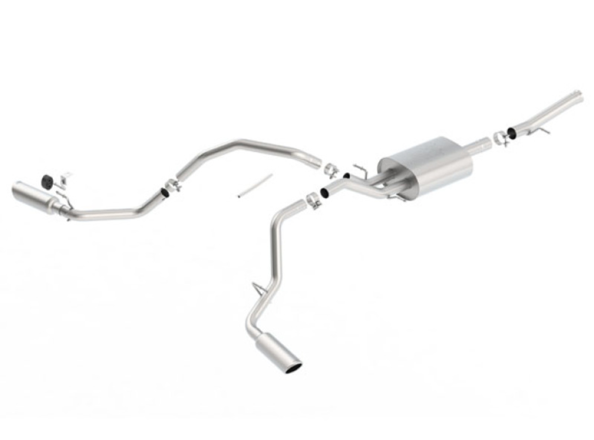 Picture of Borla 14-17 Chevrolet Silverado 1500 5.3L V8 AT/MT Regular Cab ATAK Exhaust