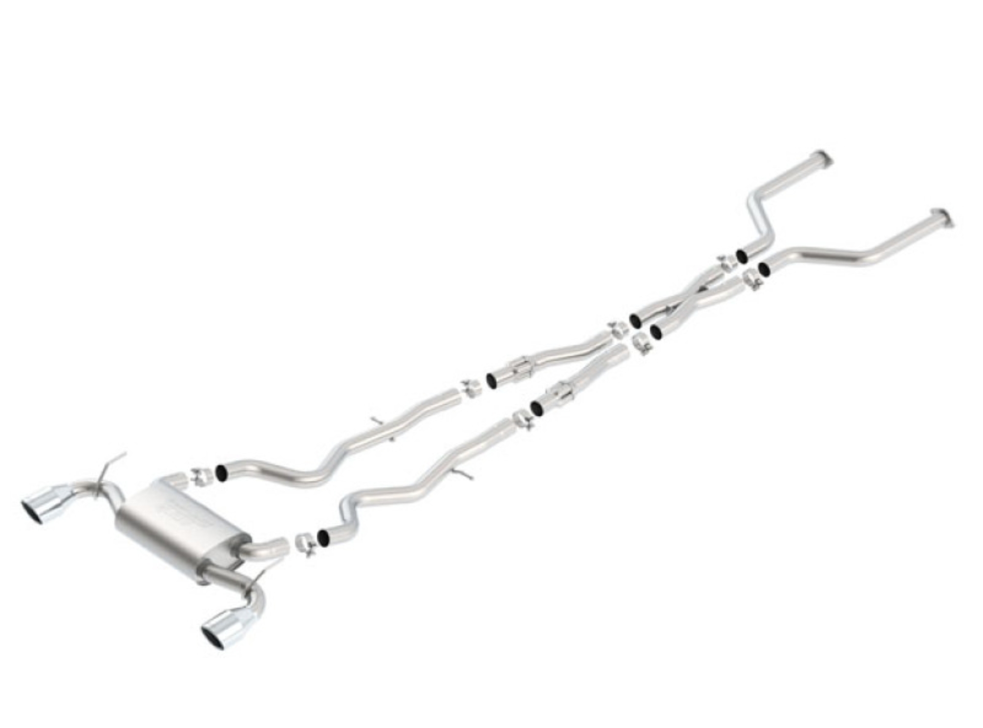 Picture of Borla 2017 Infiniti Q60S 3.0T V6 S Type Catback Exhaust