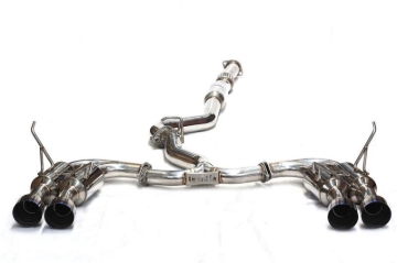 Picture of Invidia 08-14 Subaru WRX Hatchback Gemini/R400 Stainless Steel Tip Cat-back Exhaust