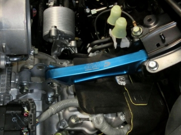 Picture of Cusco Billet Aluminum Engine Pitching Stop w/HD Rubber, Subaru EJ20/EJ25(2.5L Turbo), Blue Anodized