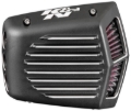 Picture of K&N Street Metal Intake System for 01-16 Harley-Davidson Softail/Dyna - Shaker Black