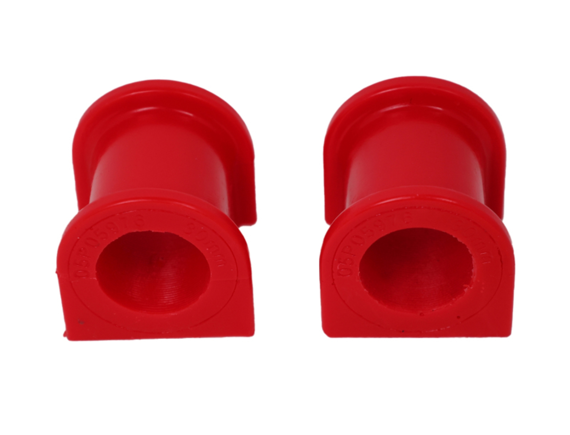 Picture of Energy Suspension 08-13 Toyota Tacoma Base/ Pre Runner 30mm Front Sway Bar Bushings - Red