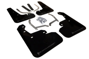 Picture of Rally Armor 17-23 Subaru Impreza 4D/5D Black UR Mud Flap w/Grey Logo
