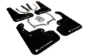 Picture of Rally Armor 17-23 Subaru Impreza 4D/5D Black UR Mud Flap w/White Logo