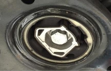 Picture of Torque Solution Pendulum (Dog Bone) Billet Insert VW Golf/GTI MK7 (Circle Version)