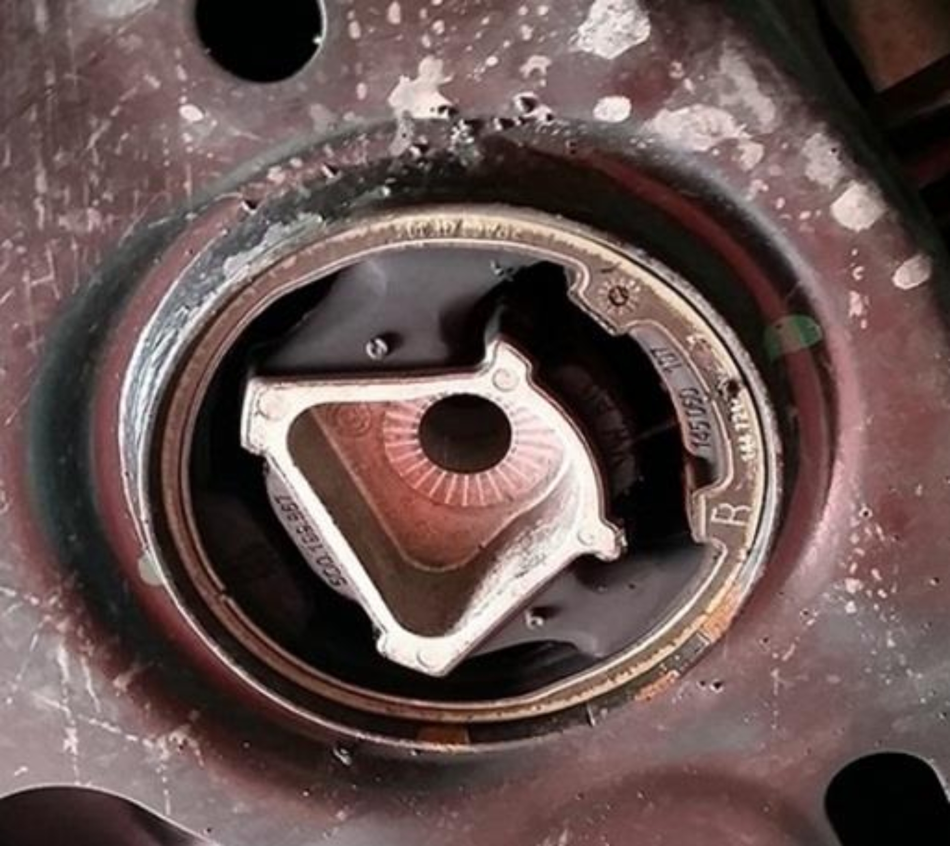 Picture of Torque Solution Pendulum (Dog Bone) Billet Insert VW Golf/GTI MK7 (Triangle Version)