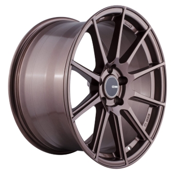 Picture of Enkei TS10 18x9.5 35mm Offset 5x114.3 Bolt Pattern 72.6mm Bore Dia Copper Wheel
