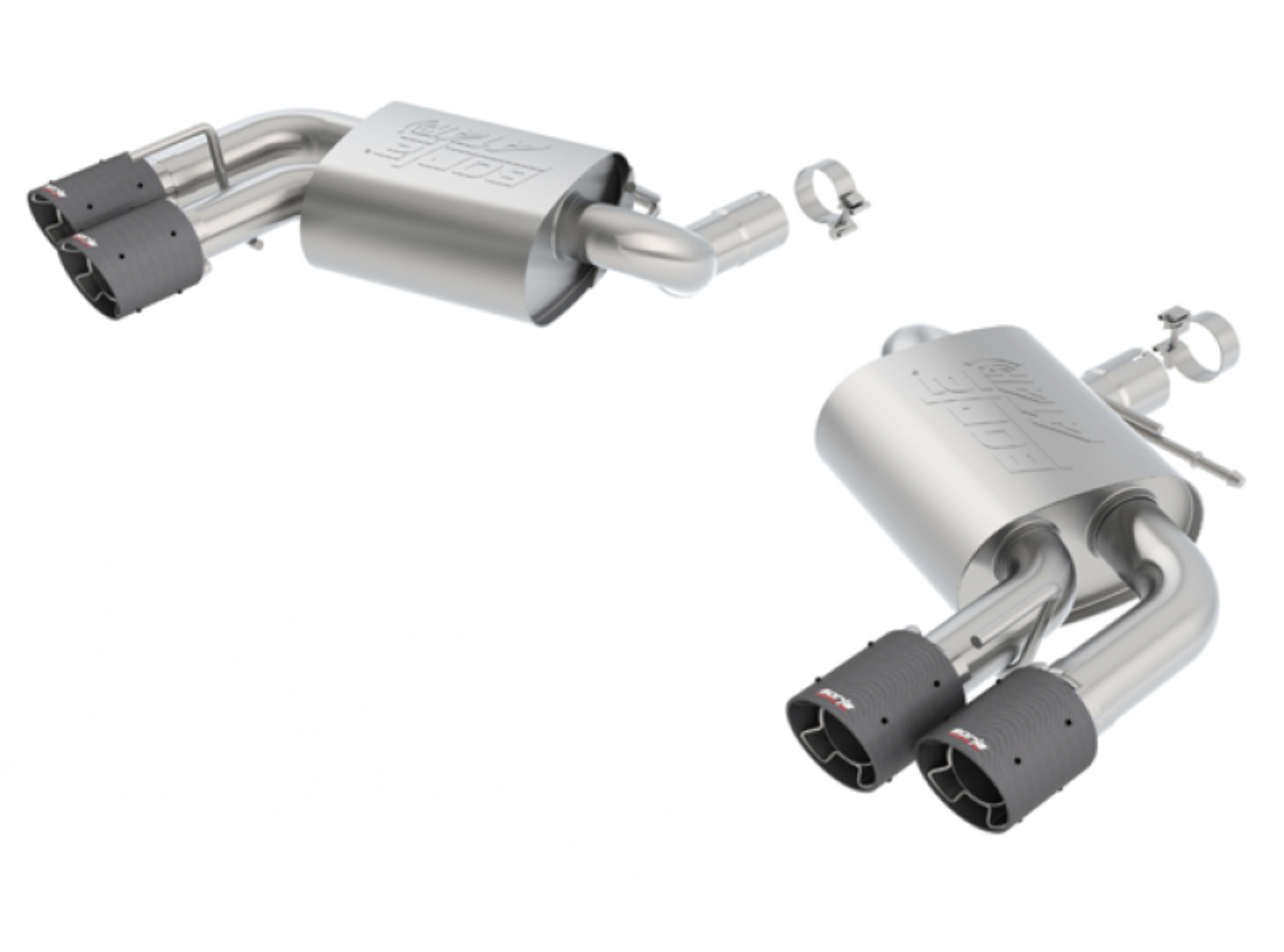 Picture of Borla 2016 Chevy Camaro V8 SS AT/MT ATAK Rear Section Exhaust w/o Dual Mode Valves