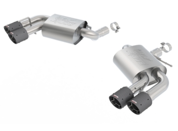 Picture of Borla 2016 Chevy Camaro V8 SS AT/MT ATAK Rear Section Exhaust w/o Dual Mode Valves
