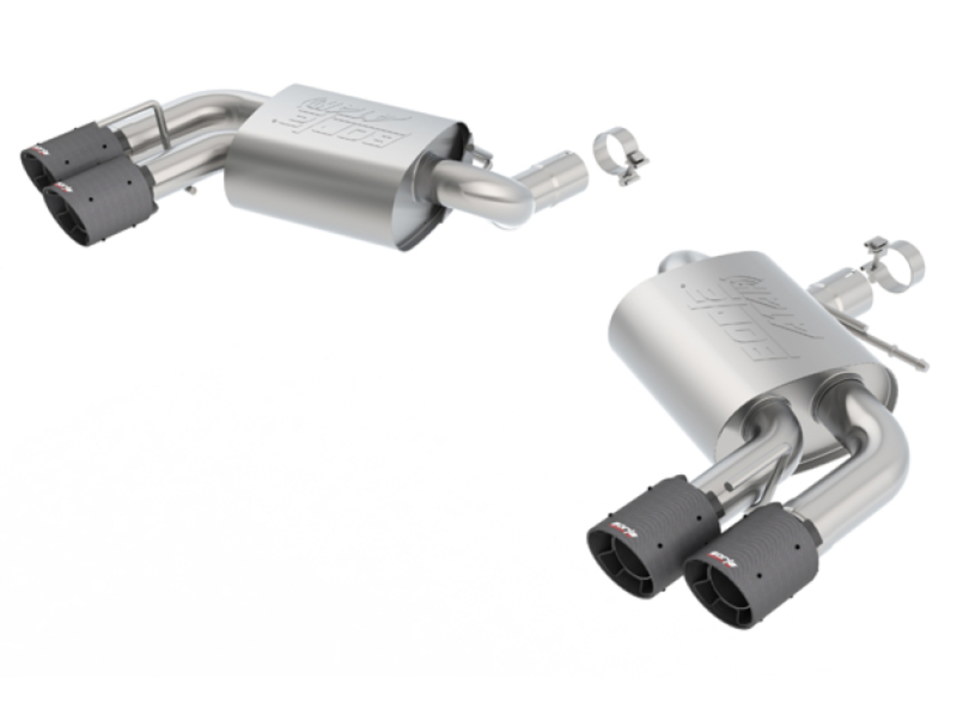 Picture of Borla 2016 Chevy Camaro SS V8 AT/MT ATAK Rear Section Exhaust w/o Dual Mode Valves