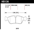 Picture of Hawk 01-06 BMW 325CI L6-2.5L DTC-70 Race Front Brake Pads