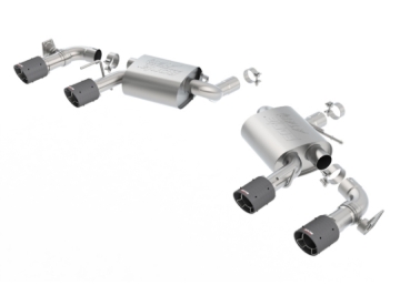 Picture of Borla 2016-2017 Chevy Camaro V8 SS AT/MT ATAK Rear Section Exhaust with Dual Mode Valves