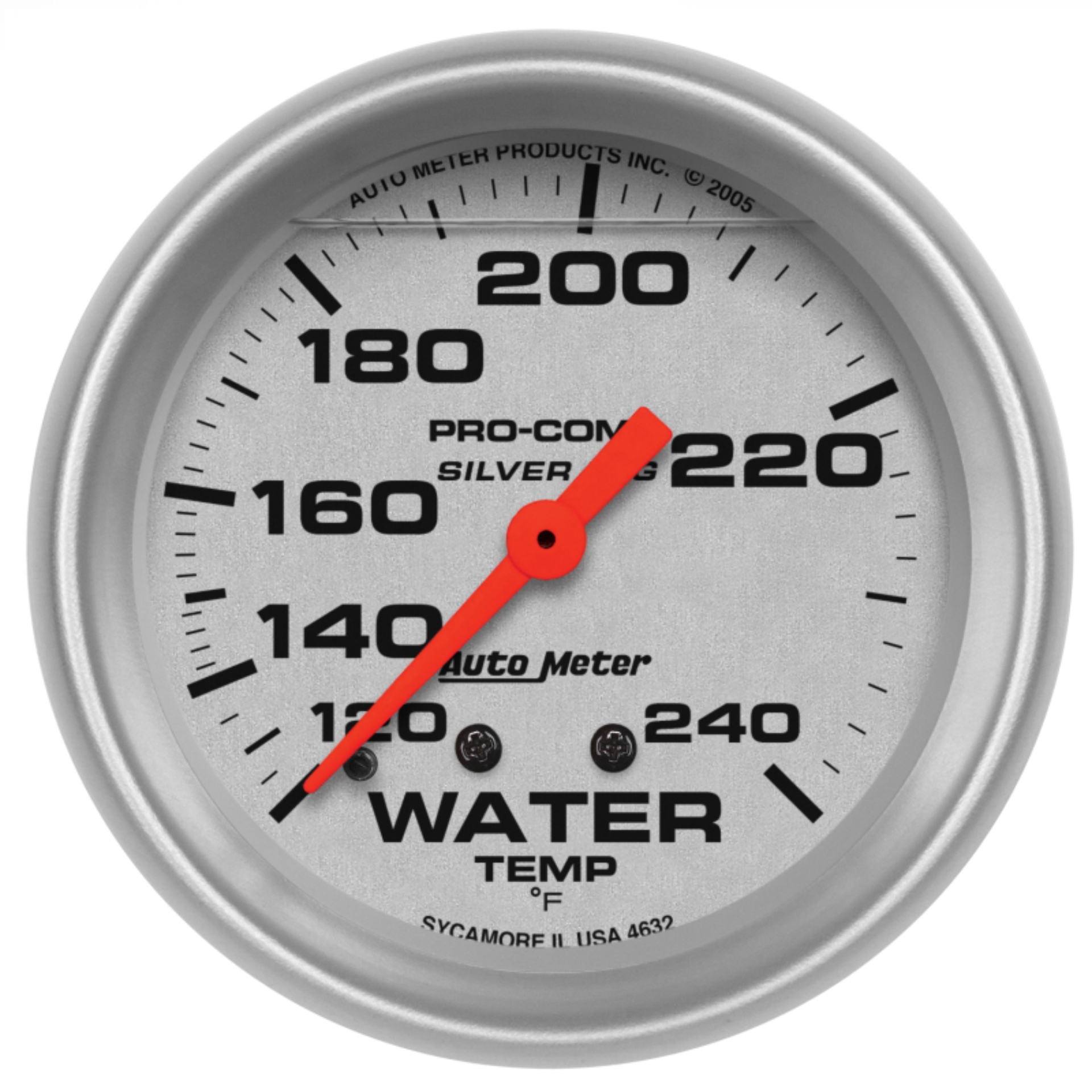 Picture of Autometer Ultra-Lite 2-5/8in 120-240 Deg F Liquid Filled Mechanical Water Temp Gage