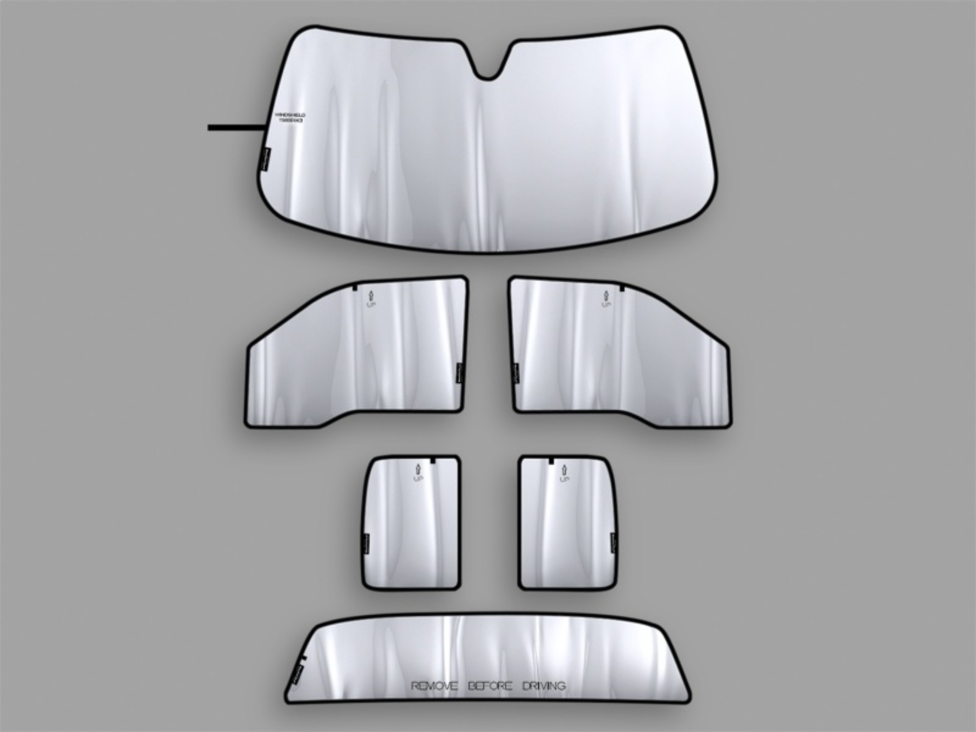 Picture of WeatherTech WT TechShade Window Shades - TS0010K2