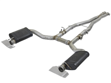 Picture of aFe POWER MACH Force-Xp 15-17 Dodge Challenger Hellcat V8-6.2L 304 SS Cat-Back Exhaust System