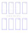 Picture of King Engine Bearings GM 134 DOHC Ecotec 2.2L Connecting Rod Bearings - (Set of 4)