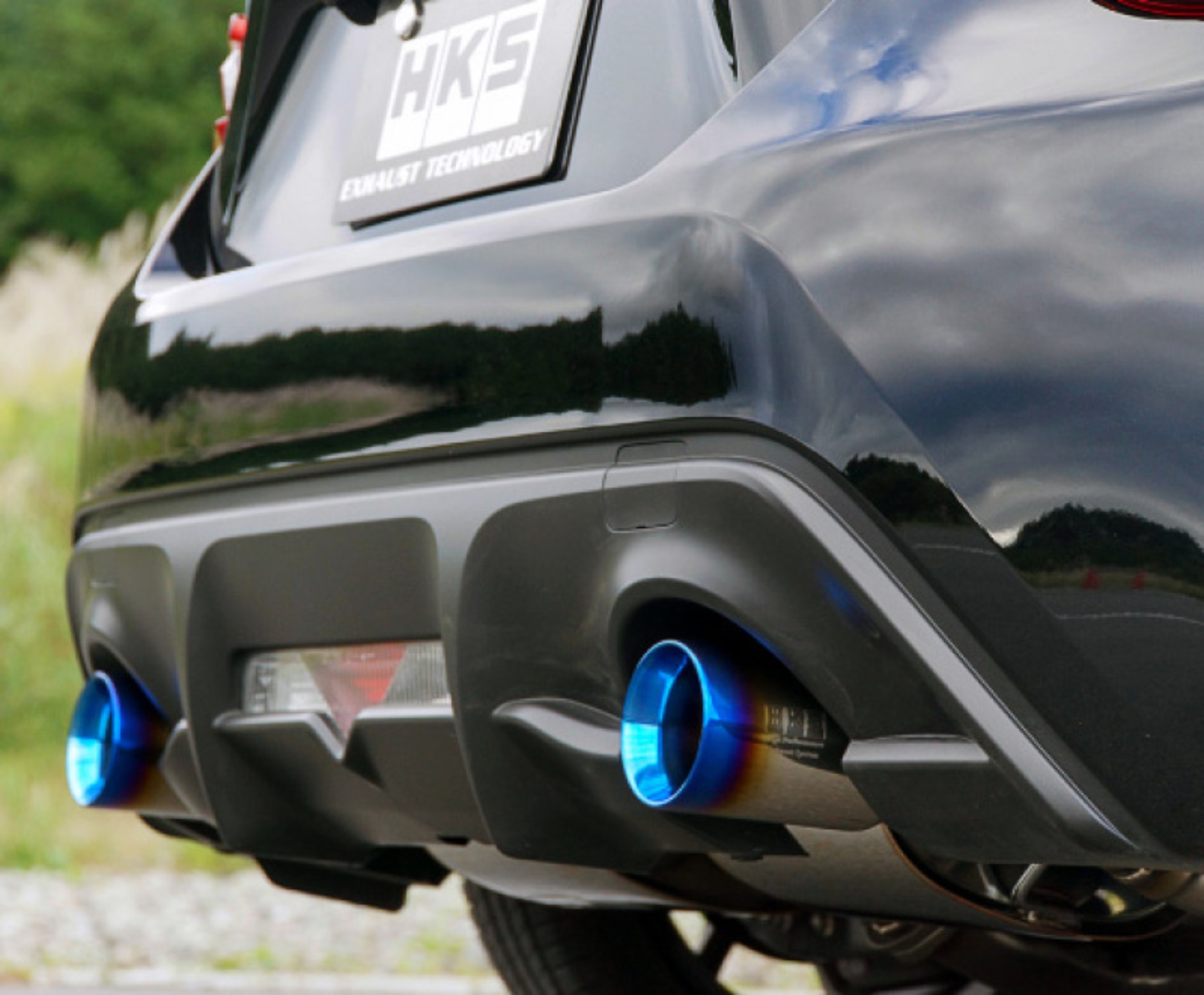 Picture of HKS LEGAMAX Sports S-Tail Ti ZN6/ZC6- Burnt Tips