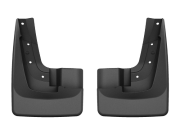 Picture of WeatherTech 13-16 GMC Acadia Denali No Drill Mudflaps - Black