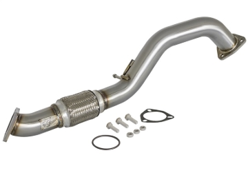 Picture of aFe Power Elite Twisted Steel 16-17 Honda Civic I4-1.5L (t) 2.5in Rear Down-Pipe Mid-Pipe