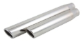Picture of Vibrant 2.5in ID Dual 3.5in OD Round SS Exhaust Tip (Single Wall Angle Cut)
