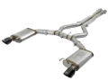 Picture of aFe MACHForce XP 3in 304 SS Cat-Back Exhausts w/ Black Tips 15-17 Ford Mustang GT V8-5.0L/V6-3.7L