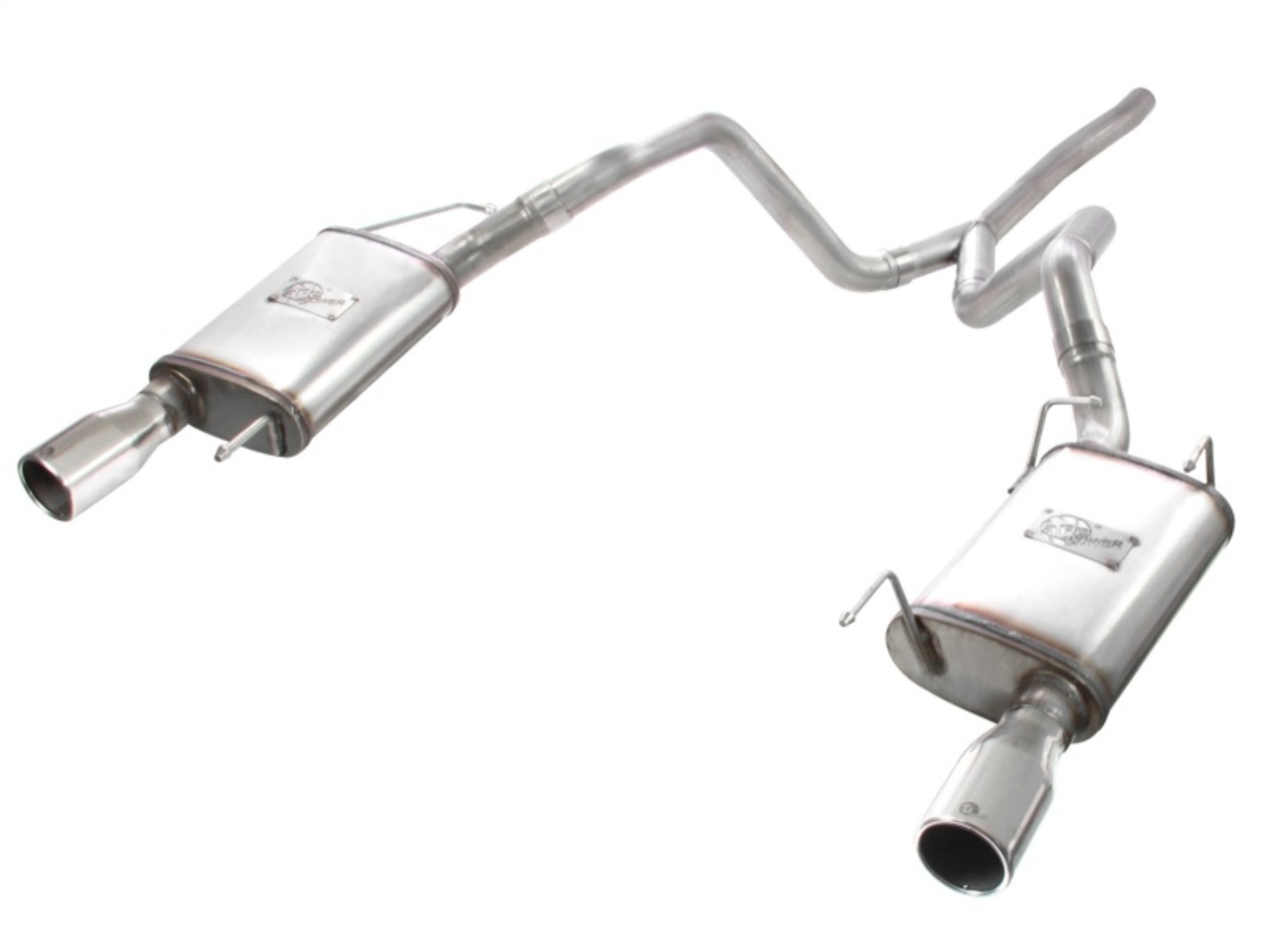 Picture of aFe MACHForce XP 05-09 Ford Mustang V6 4.0L 2-1/2in. 409 SS Cat-Back Exhaust