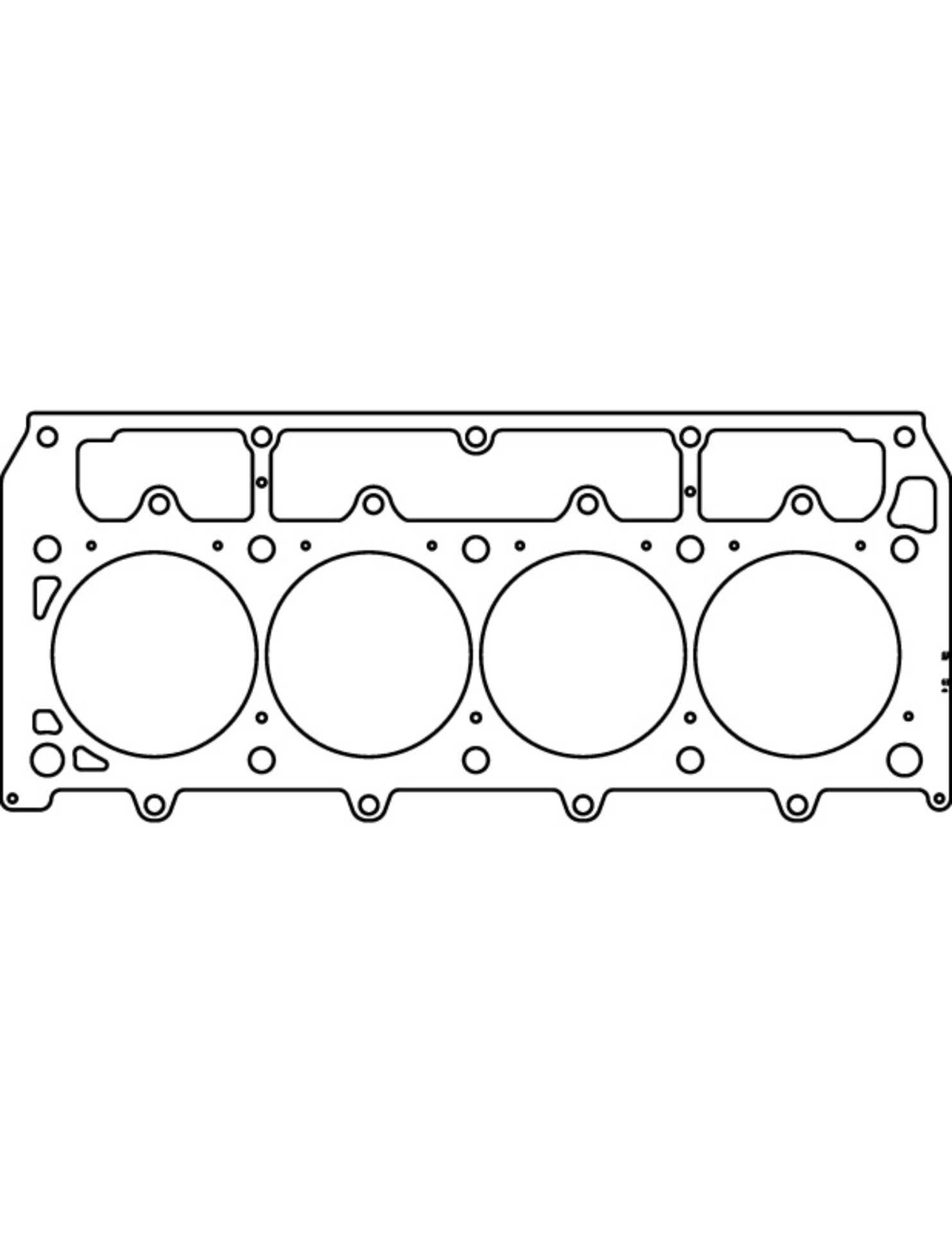 Picture of Cometic GM LSX RHS 4.200in Bore .052in MLX 5-Layer Head Gasket