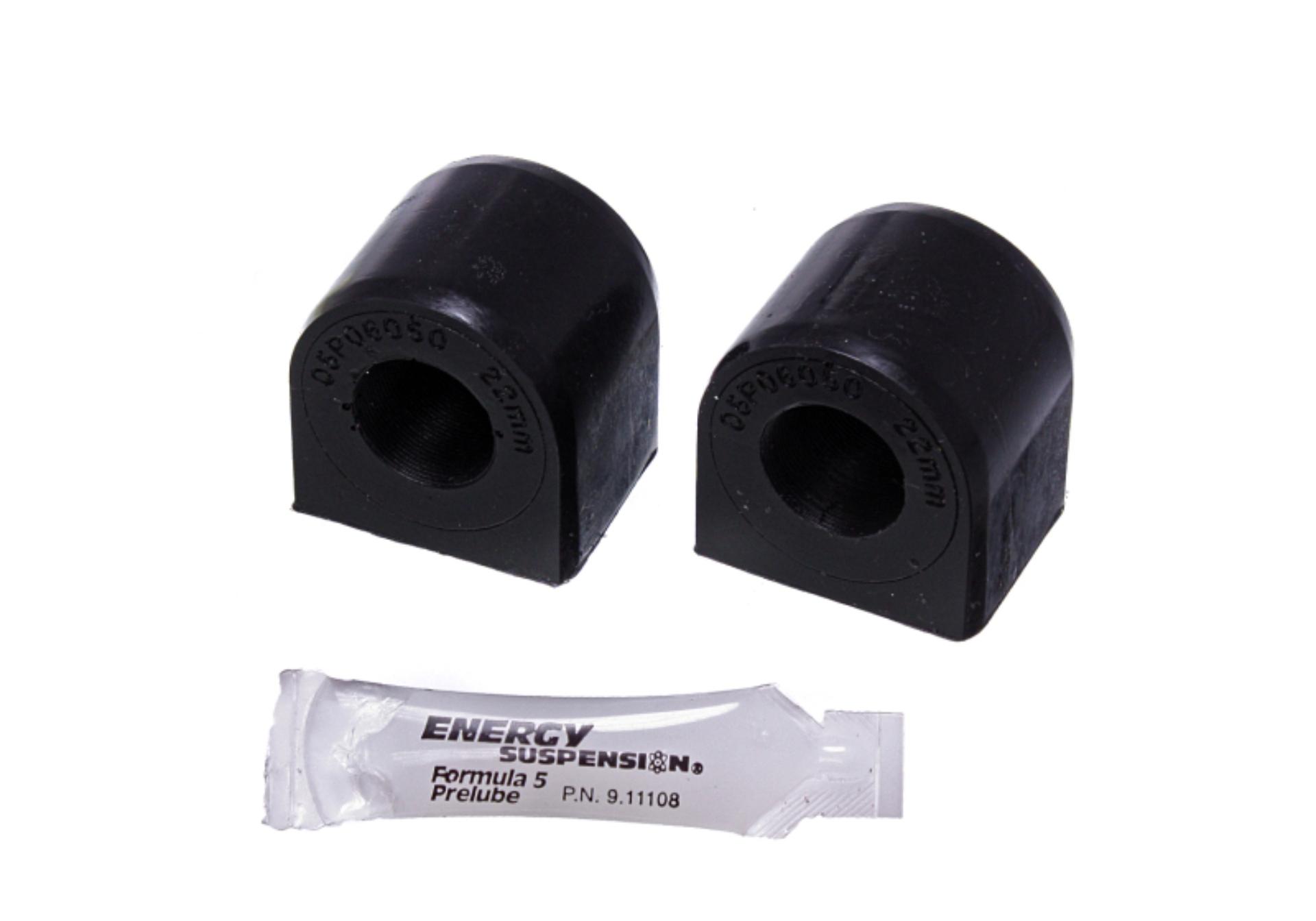 Picture of Energy Suspension 06-13 Audi A3 / 12-13 VW Golf R Black 22mm Front Sway Bar Bushing Set