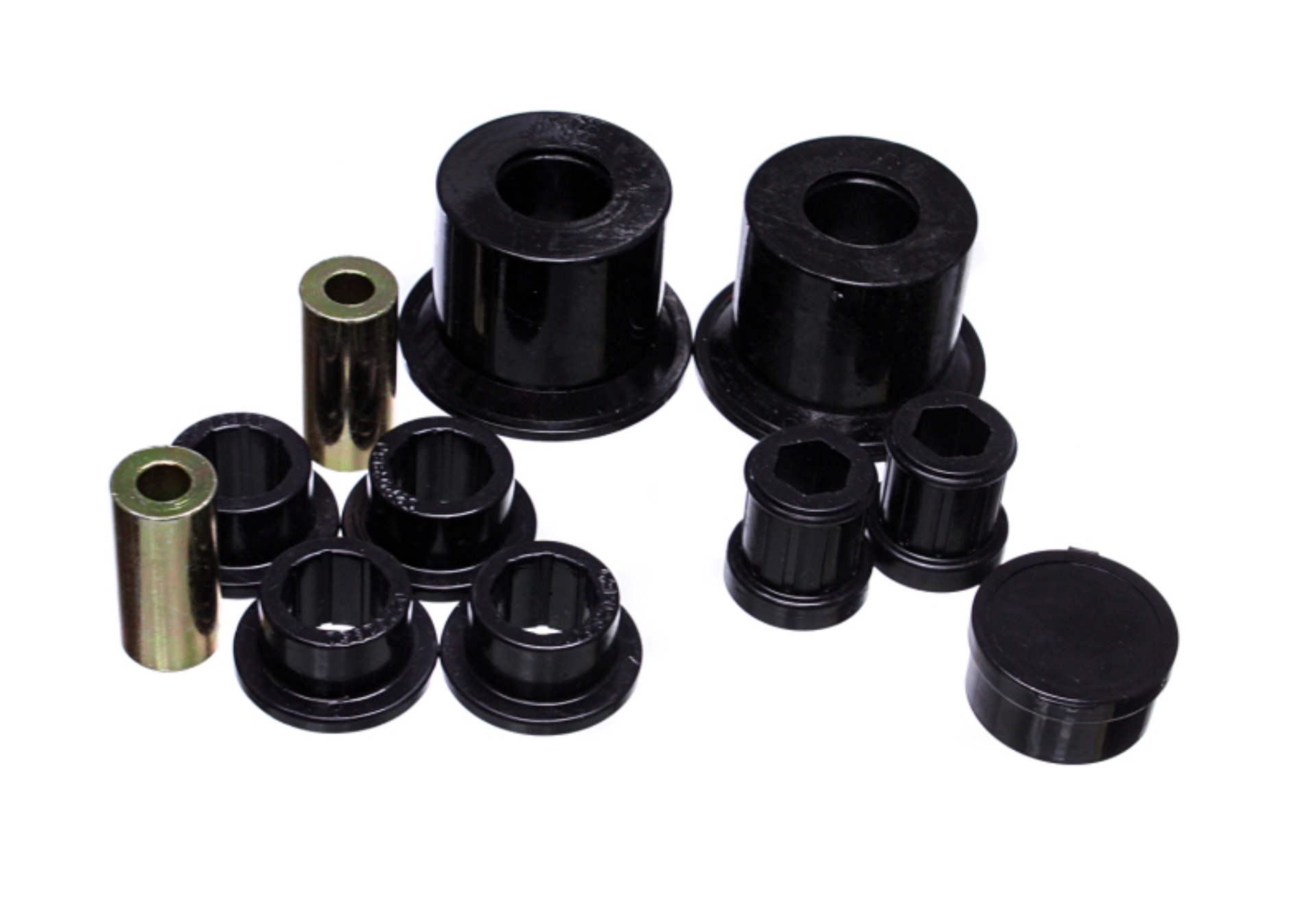 Picture of Energy Suspension 05-14 VW Jetta (Base) / 06-09 VW GTI Front Control Arm Bushing Set - Black